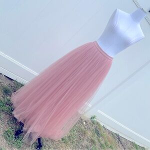 Pink tulle skirt by Little Mistress.